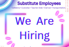 NOW HIRING SUBS IN ALL AREAS