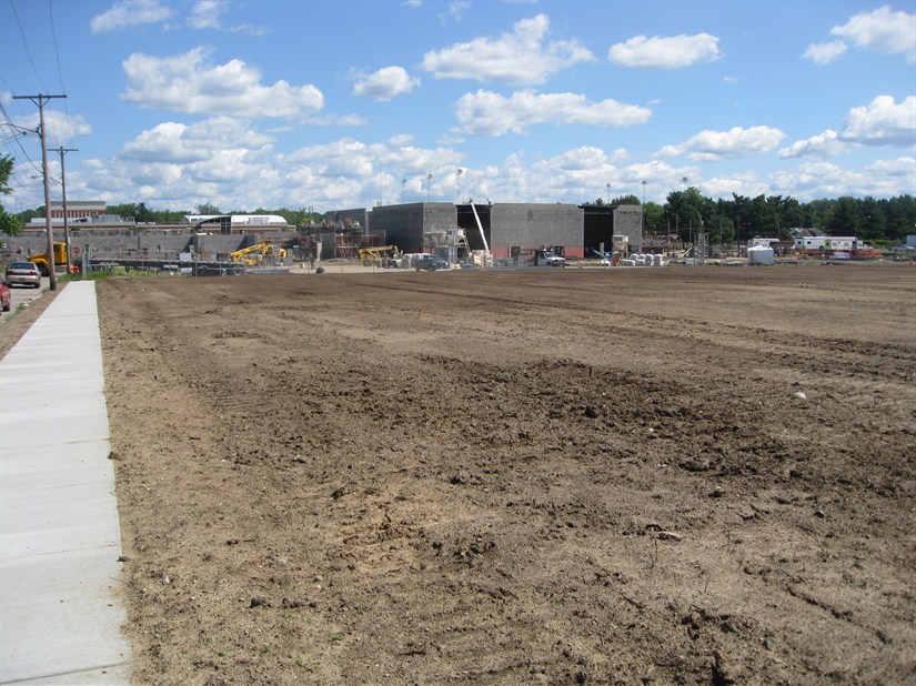 June 2010 - View from athletic field 
