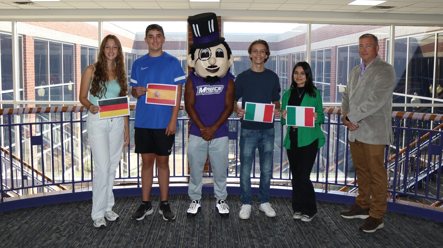 BHS WELCOMES FOUR FROM EUROPE!