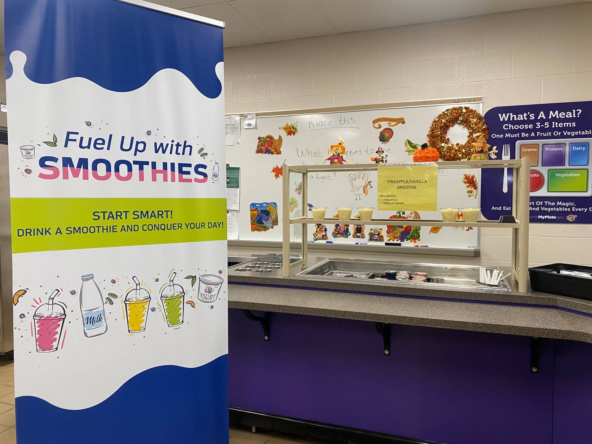 Breakfast Smoothies at BMS!