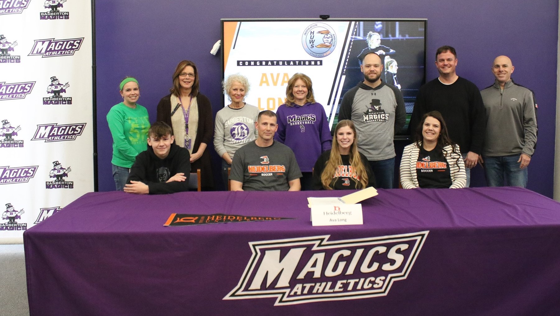 Congratulations to Ava Long for signing to continue her Education and Soccer Career at Heidelberg University.
