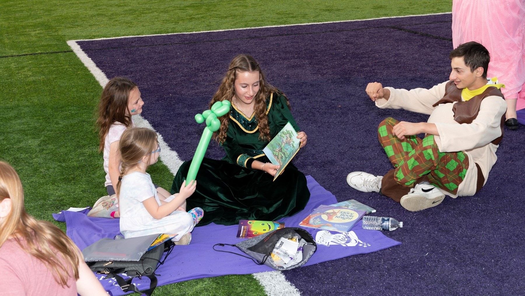 Reading is Magical on the Barberton High School Field!