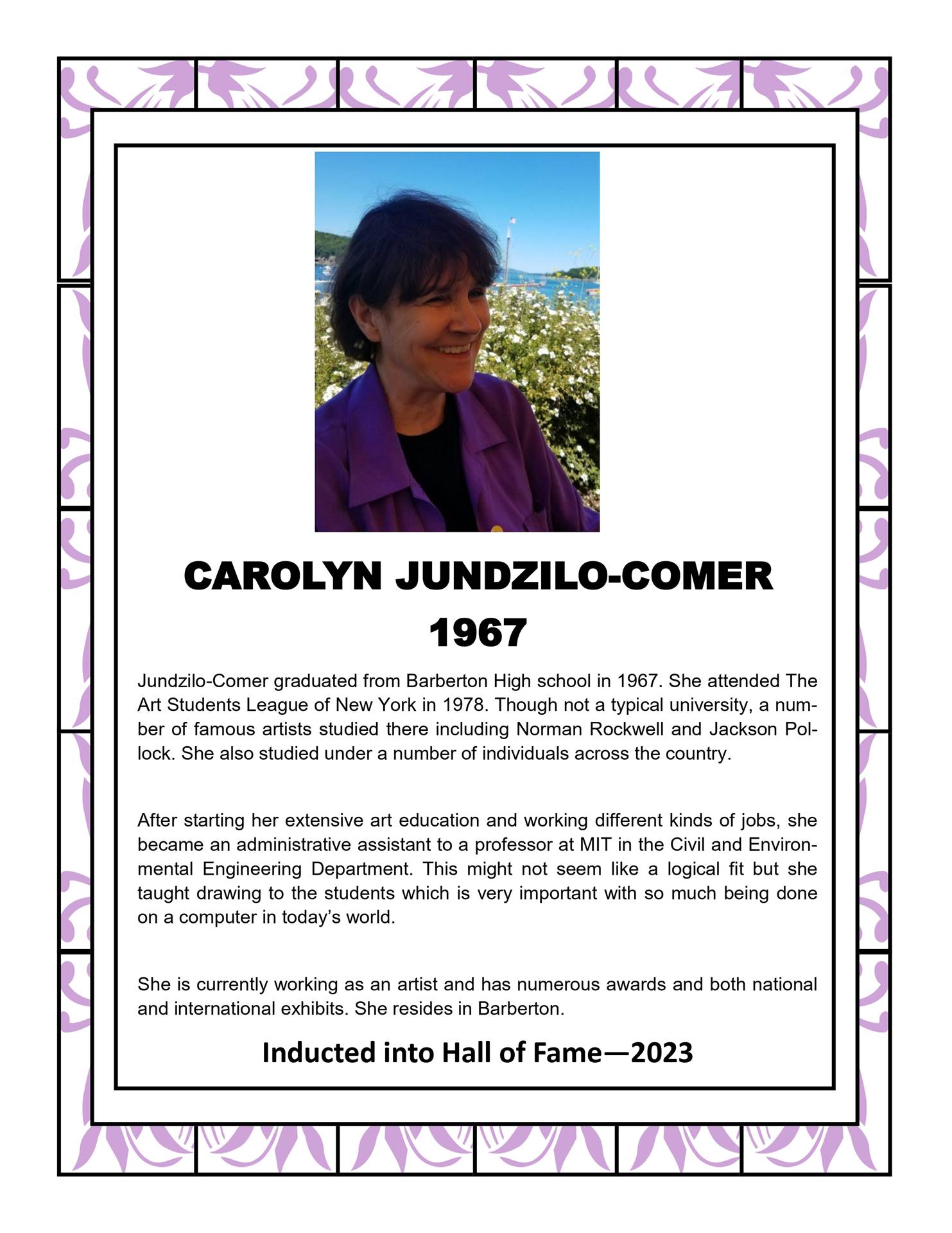 Carolyn Jundzilo-Comer