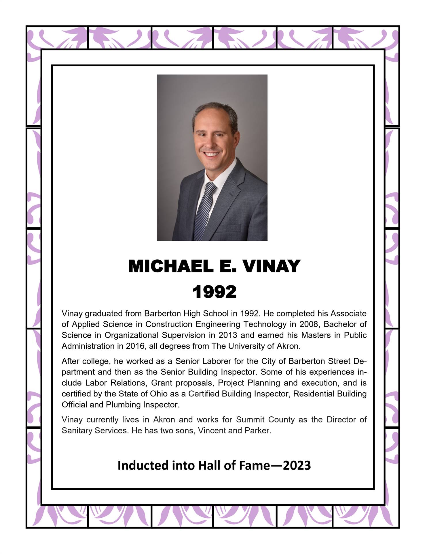 Michael E. Vinay