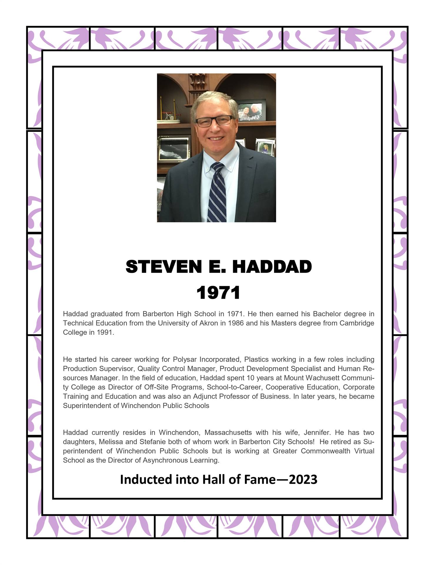Steven E. Haddad