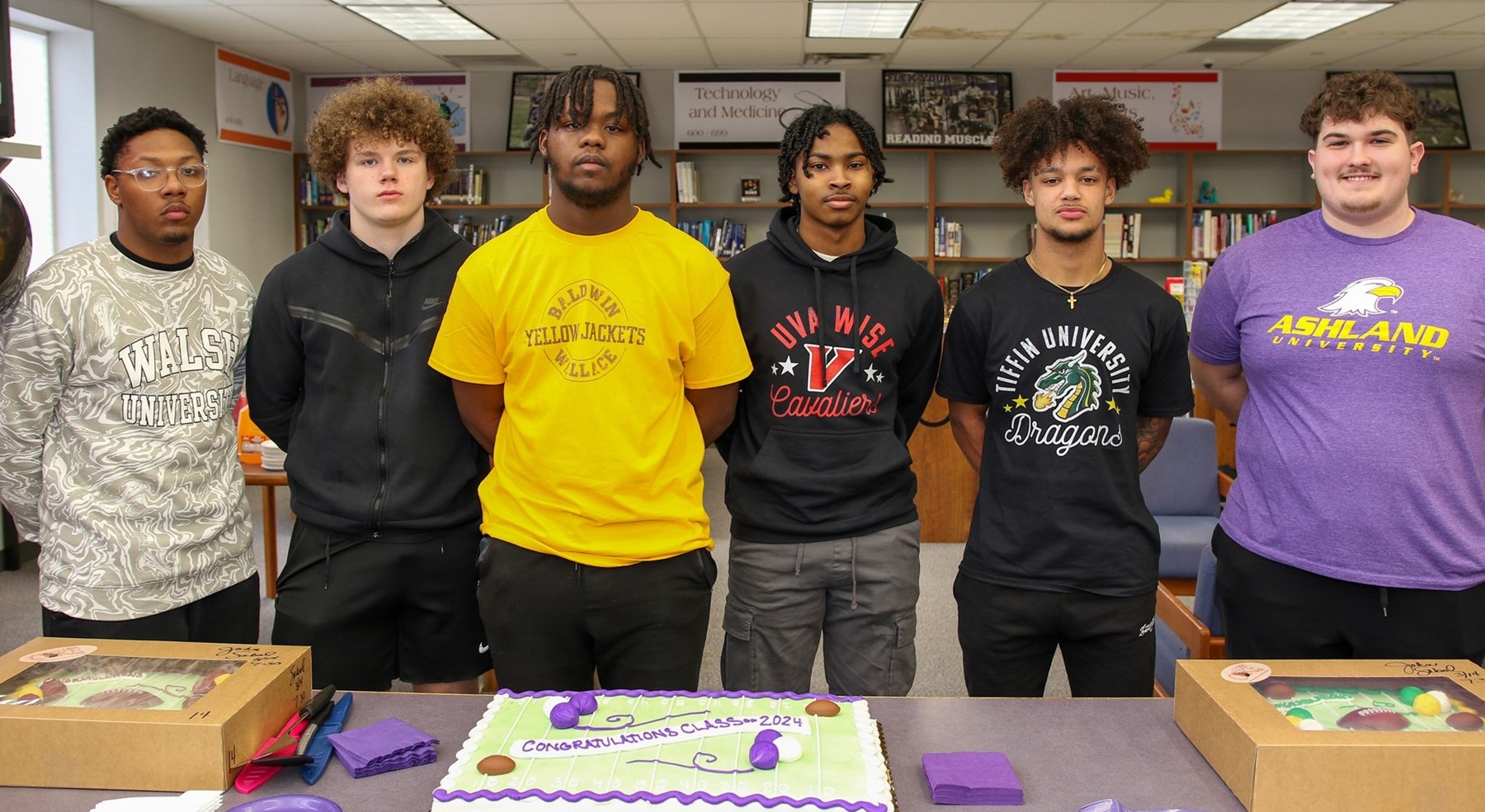 Congratulations to our BHS Football College Commits