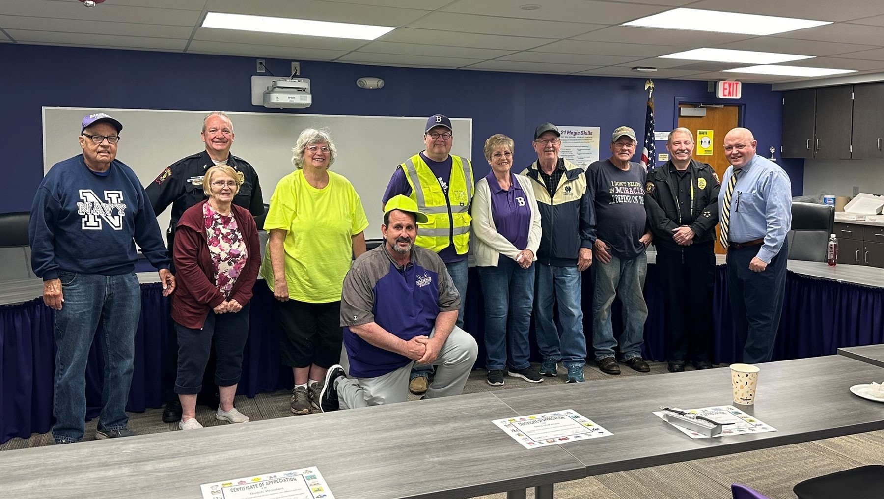 A sincere THANK YOU to the Barberton City Schools Crossing Guards!