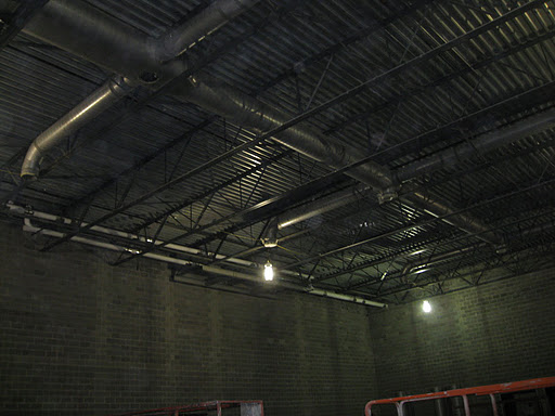 March 2011 - MS gym ceiling